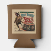 Rodeo Cowboy Vintag Western Movie Dosenkühler (Rückseite)