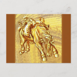 Rodeo Cowboy von Mark Edward Westerfield Postkarte