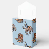 Rodeo Cowboy, Western Stiefel, Pferd, Land Geschenkschachtel (Geöffnet)