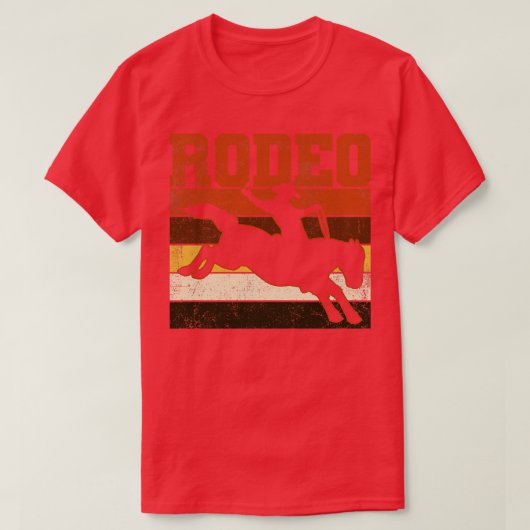 Rodeo Cowboy Western T-Shirt (Design vorne)