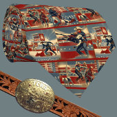 Rodeo Cowboys Calf Roping Krawatte