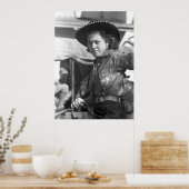 Rodeo Cowgirl: 1940 Poster (Küche)