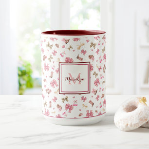 Rodeo-Cowgirl-Coquette-Personalisierung Monogramm Tasse