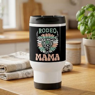 Rodeo-Cowgirl-Mama   Western Muttertag Einzigartig Reisebecher