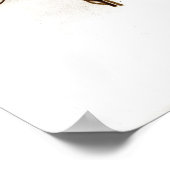 Rodeo Cowgirl Poster (Ecke)