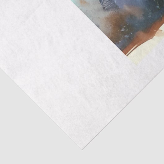 Rodeo Cowgirl Seidenpapier (Ausschnitt)