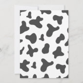 Rodeo Cowgirl Time Kapsel Notiz Karte (Rückseite)