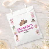 Rodeo Cowgirl Western Wild West Birthday Party Geschenktütchen (Ausgeschnitten)