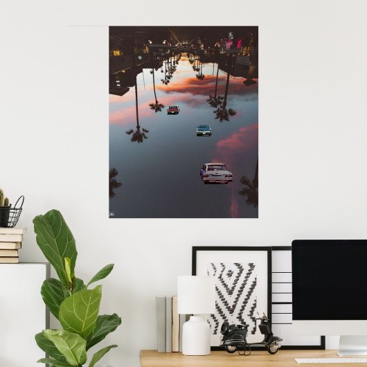 Rodeo Drive beverly Hills Poster (Heimbüro)