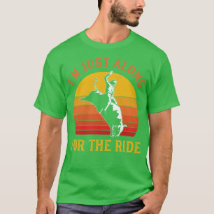 Rodeo Funny Bull Riding Cowboy Western Rodeo Lover T-Shirt