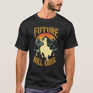 Rodeo Future Bull Rider Bull Reitmechanik Spo T-Shirt