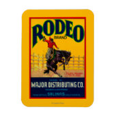 Rodeo Gemüse LabelSalinas, CA Magnet (Vertikal)