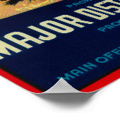 Rodeo Gemüse LabelSalinas, CA Poster (Ecke)