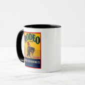 Rodeo Gemüse LabelSalinas, CA Tasse (Vorderseite Links)