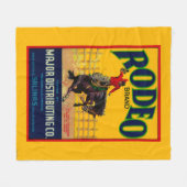 Rodeo GemüseLabelSalinas, CA Fleecedecke (Vorderseite (Horizontal))