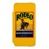 Rodeo GemüseLabelSalinas, CA Incipio iPhone Geldbeutel-Hülle (Folio Vorderseite)