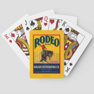 Rodeo GemüseLabelSalinas, CA Spielkarten