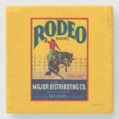 Rodeo GemüseLabelSalinas, CA Steinuntersetzer (Vorderseite)