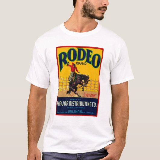 Rodeo GemüseLabelSalinas, CA T-Shirt (Vorderseite)