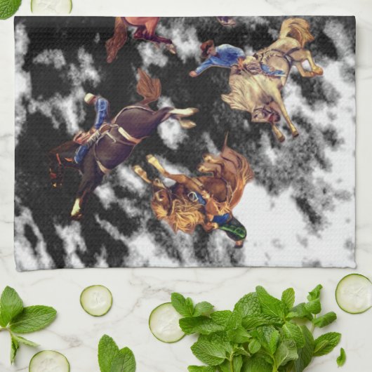 Rodeo Geschirrtuch (Gefaltet)