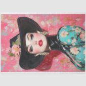 Rodeo Glam Luxe Cowgirl Decoupage Seidenpapier (Vorderseite)