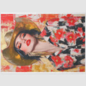 Rodeo Glam Western Cowgirl Decoupage Seidenpapier (Vorderseite)