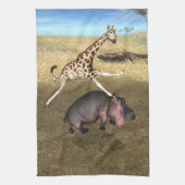 Rodeo Hippo Handtuch (Vertikal)