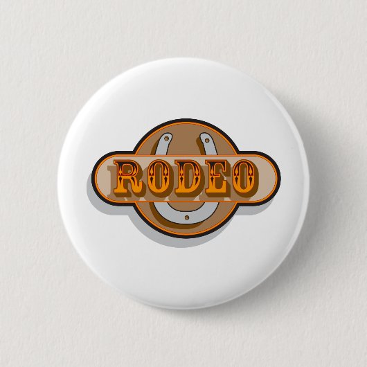Rodeo Horseshoe Button (Vorderseite)