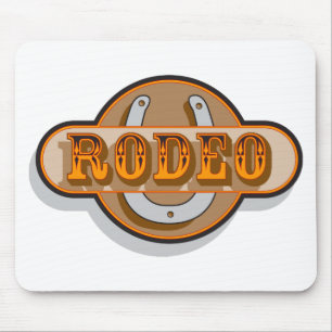 Rodeo Horseshoe Mousepad