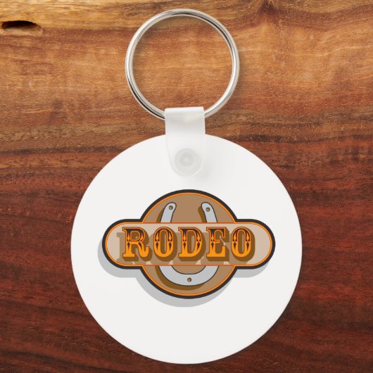 Rodeo Horseshoe Schlüsselanhänger (Vorderseite)