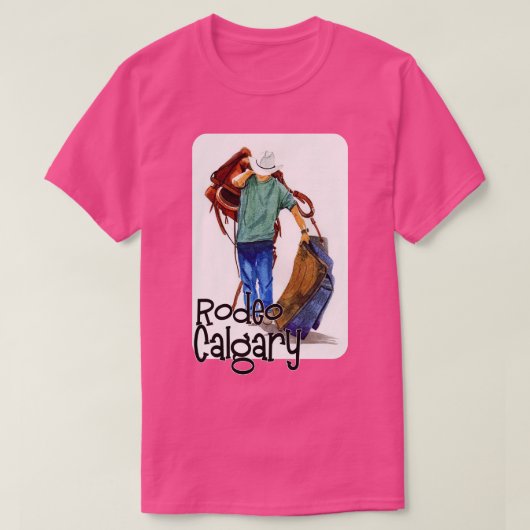 Rodeo in Calgary T-Shirt (Design vorne)