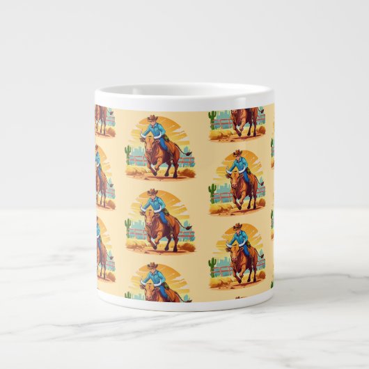 Rodeo Jumbo-Tasse (Vorderseite)