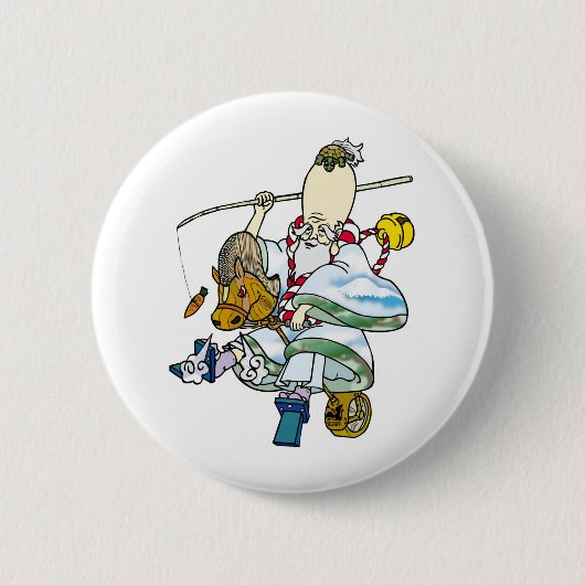 Rodeo Jurojin Button (Vorderseite)