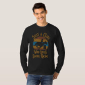Rodeo Just A Girl Who Loves Barrel Racing T-Shirt (Vorne ganz)