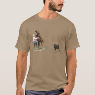 Rodeo - Kalb-Bindung; Kalb Roping T-Shirt
