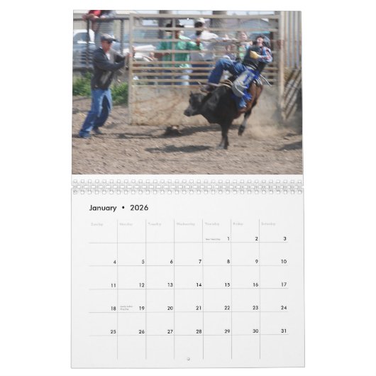 Rodeo Kalender (Jan 2026)