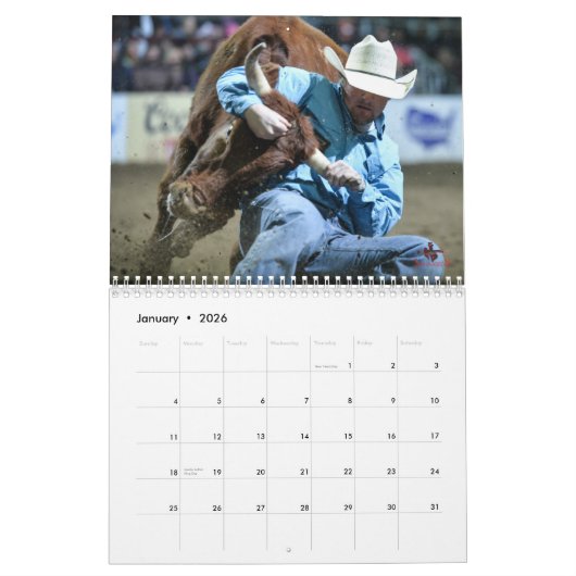 Rodeo-Kalender 2020 Kalender (Jan 2026)