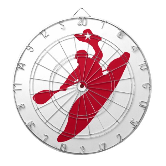 Rodeo Kayak Dartscheibe (vorne)