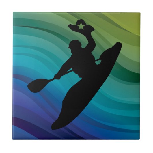 Rodeo Kayak Fliese (Vorderseite)