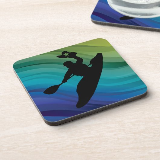 Rodeo Kayak Getränkeuntersetzer (Linke Seite)