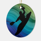 Rodeo Kayak Keramikornament (Links)
