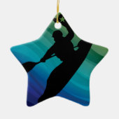 Rodeo Kayak Keramikornament (Vorne)