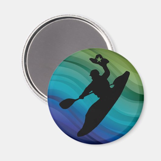 Rodeo Kayak Magnet (Vorderseite/Rückseite)