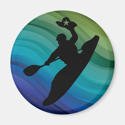 Rodeo Kayak Magnet (Vorne)