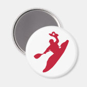Rodeo Kayak Magnet (Vorderseite/Rückseite)