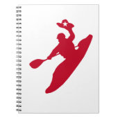 Rodeo Kayak Notizblock (Vorderseite)