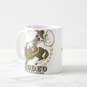 Rodeo Knochen Kaffeetasse (Vorderseite Links)