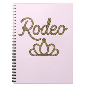 Rodeo-Königin Country Western-Tiara-Krone Notizblock