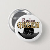 Rodeo-Königin KNÖPFE Button (Vorne & Hinten)