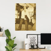 RODEO-KÖNIGIN-PLAKAT POSTER (Heimbüro)
